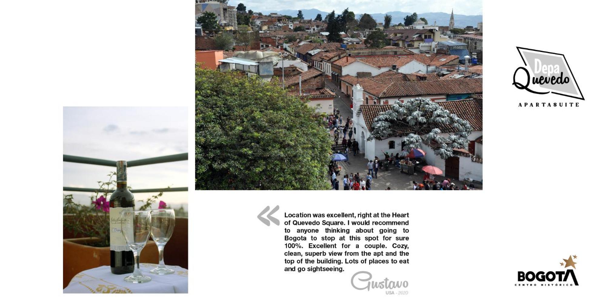Depa Quevedo - Trendy Revamped Flat - Exceptional Spot In Bogota's Historic Colonial Square - Candelaria Apartment