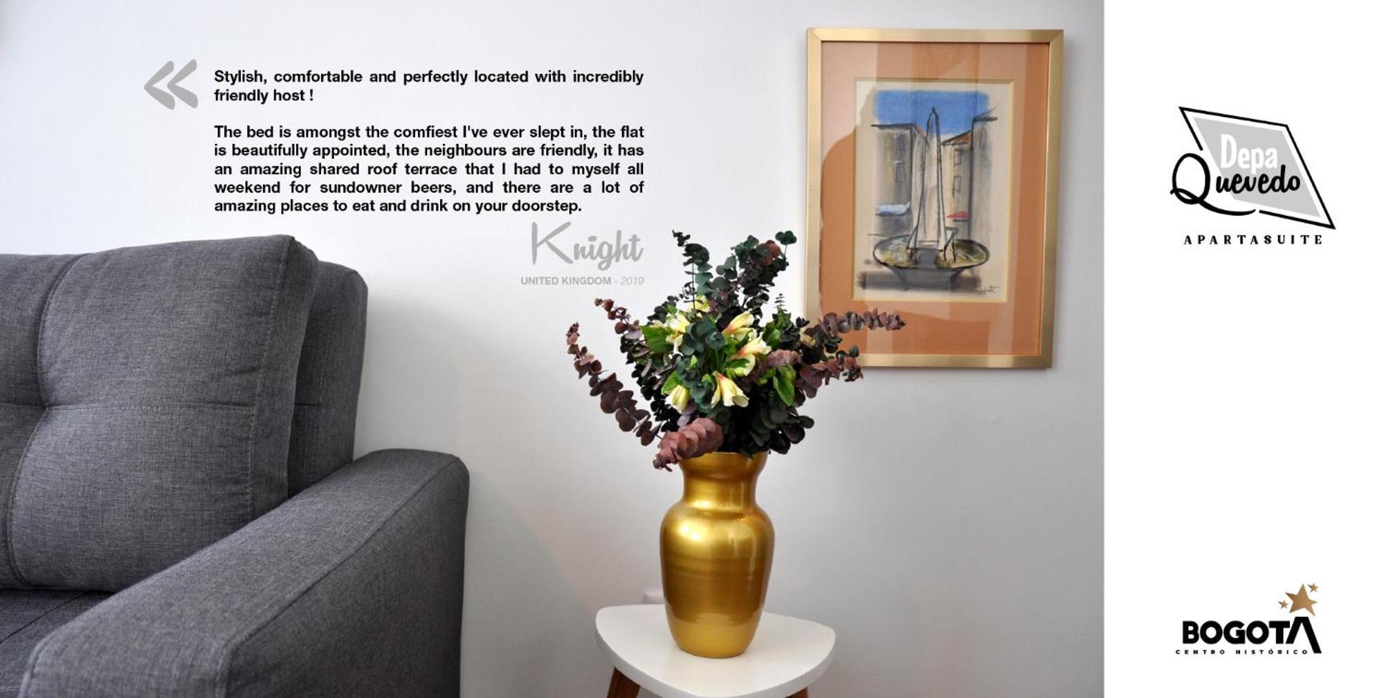 Depa Quevedo - Trendy Revamped Flat - Exceptional Spot In Bogota's Historic Colonial Square - Candelaria * Bogotá