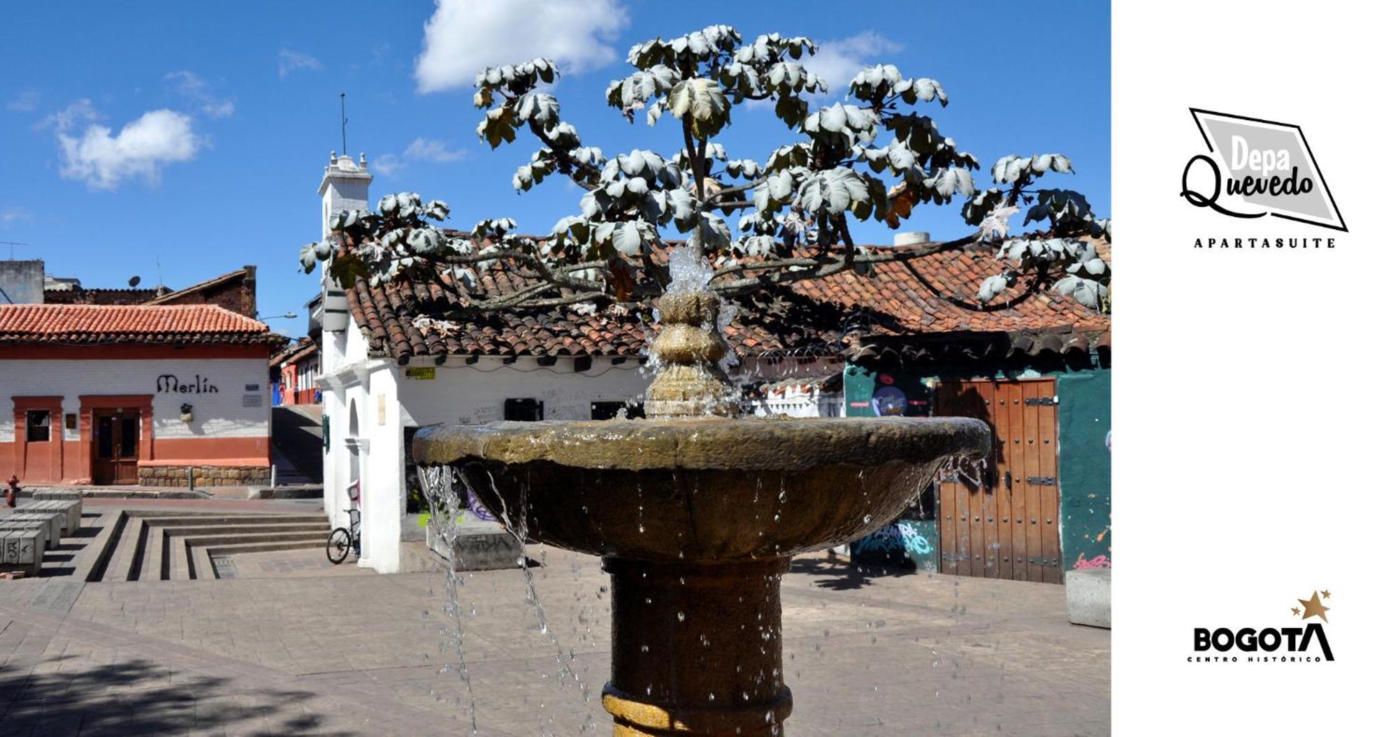 Depa Quevedo - Trendy Revamped Flat - Exceptional Spot In Bogota's Historic Colonial Square - Candelaria Apartment *