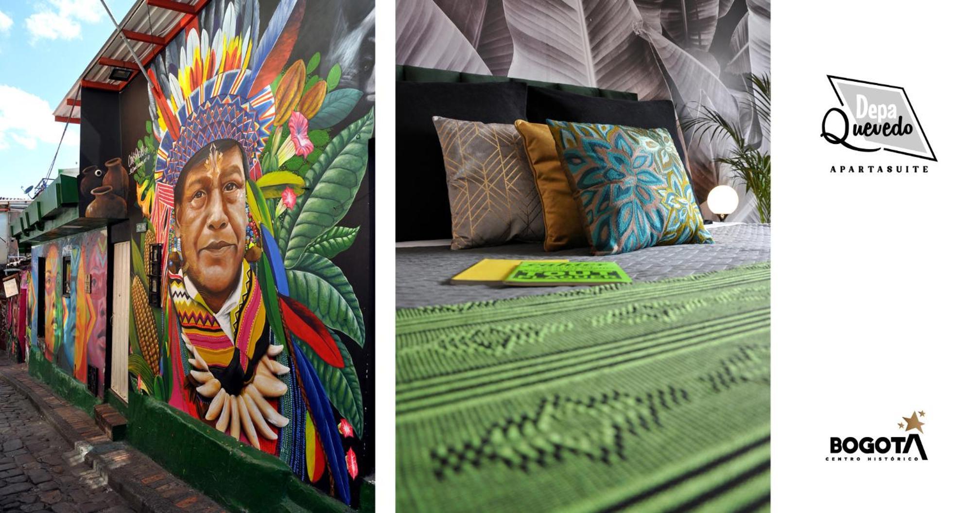 Depa Quevedo - Trendy Revamped Flat - Exceptional Spot In Bogota's Historic Colonial Square - Candelaria *